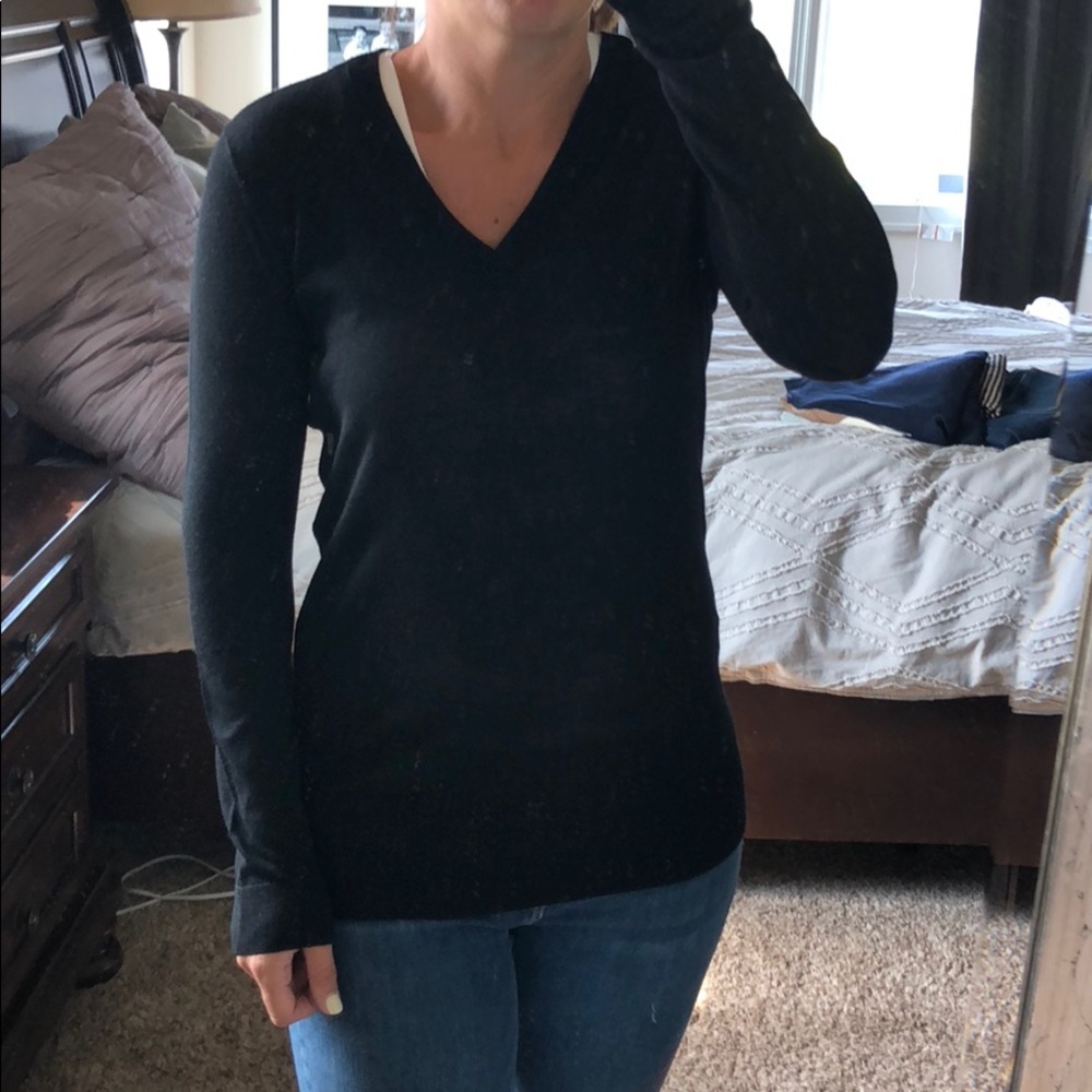 New with tags Loft black sweater